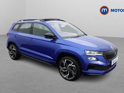 Used Skoda Karoq SportLine 150 HP (110 kW) 2025 Blue SUV