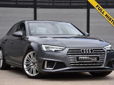 Used Audi A4 S-Line 190 HP (139 kW) 2019 Grey Sedan