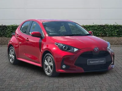 Used Toyota Yaris 2024 Red Hatchback