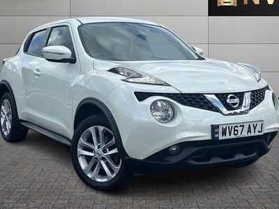 Używany Nissan Juke N-Connecta 117 KM (86 kW) 2017 Biały SUV
