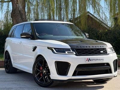 Used Land Rover Range Rover Sport SVR 575 HP (422 kW) 2021 White SUV