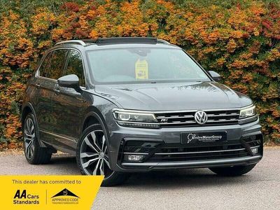 Grey Used 2018 VW Tiguan R-line SUV | £18,795 (Fair price)