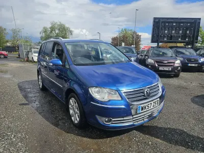 Usado VW Touran Sportline 2007 Azul Monovolume