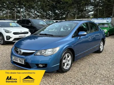 Used Honda Civic ES 110 HP (80 kW) 2010 Blue Sedan