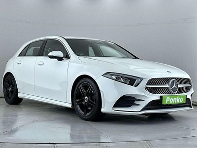 Used Mercedes A200 AMG line 163 HP (119 kW) 2019 White Hatchback