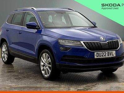 Gebraucht Skoda Karoq SE L 150 PS (110 kW) 2022 Blau SUV