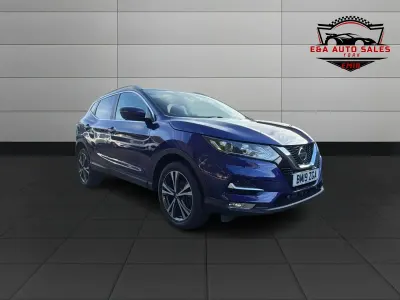 Used Nissan Qashqai N-Connecta 140 HP (102 kW) 2019 Blue SUV
