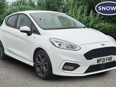 Used Ford Fiesta ST-Line 95 HP (69 kW) 2021 White Hatchback