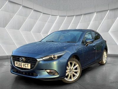 Blue Used 2017 Mazda 3 Inclusive Hatchback | £11,200 (Fair price)