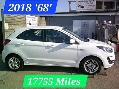 Used Ford Ka Plus Zetec 85 HP (62 kW) 2018 White Hatchback