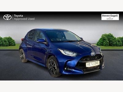 Blue Used 2023 Toyota Yaris Hybrid Design Hatchback | £15,937 (Good price)