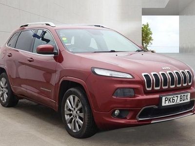 Used Jeep Cherokee Overland 200 HP (147 kW) 2017 Red SUV