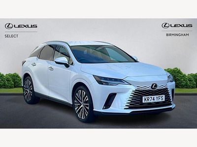 White Used 2024 Lexus RX450h+ Estate | £53,914 (Good price)