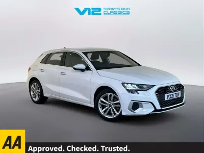 Używany Audi A3 Sport 2021 Biały Sedan/Limuzyna