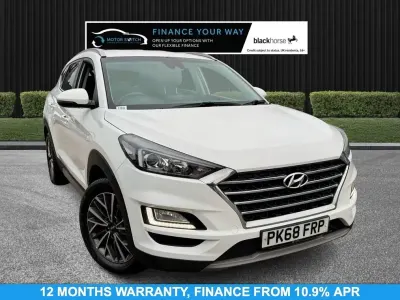 Używany Hyundai Tucson Premium 136 KM (100 kW) 2018 Biały SUV