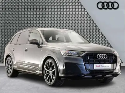 Used Audi Q7 Black Edition 281 HP (206 kW) 2021 Grey SUV