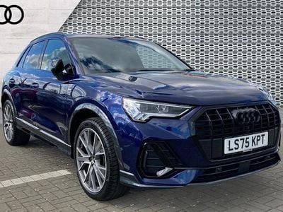 Begagnad Audi Q3 Black Edition 150 HK (110 kW) 2025 Blå SUV