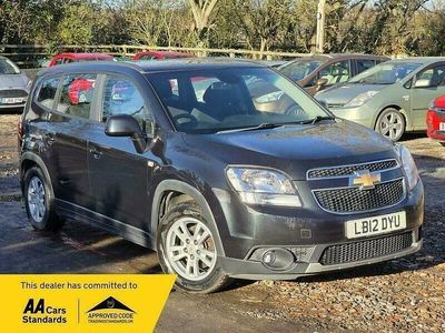 Black Used 2012 Chevrolet Orlando LT MPV | £3,990