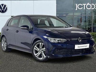 Used VW Golf VIII R-line 150 HP (110 kW) 2023 Blue Hatchback