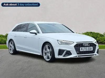 Używany Audi A4 S-Line 204 KM (150 kW) 2023 Biały Kombi