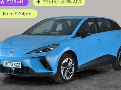Used MG MG4 EV SE 150 kW (204 HP) 2023 Blue Hatchback