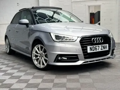 Used Audi A1 Sportback S-Line 2018 Silver Hatchback