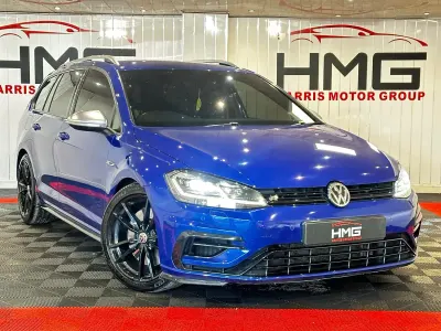 Used VW Golf VII R 2018 Blue Estate