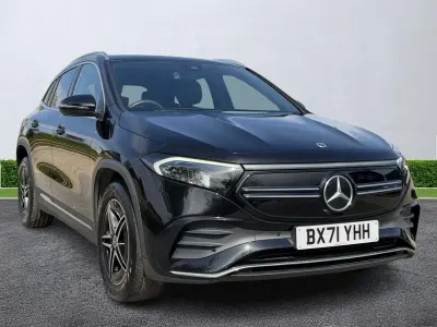 Käytetty Mercedes EQA250 AMG line 139 kW (190 HP) 2021 Musta Katumaasturi