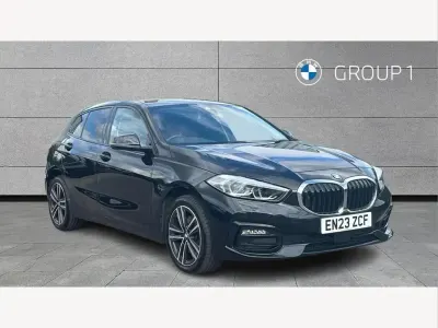 Used BMW 118 Sport Line 134 HP (98 kW) 2023 Black Hatchback