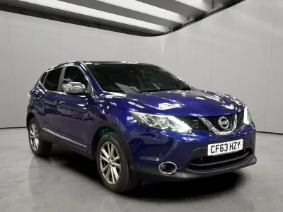 Used Nissan Qashqai Acenta Premium 116 HP (85 kW) 2014 Blue SUV