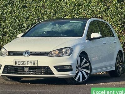 White Used 2016 VW Golf VII R-line Edition Hatchback | £11,490 (Fair price)