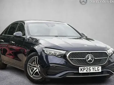 Used Mercedes E200 AMG line 204 HP (150 kW) 2025 Blue Sedan