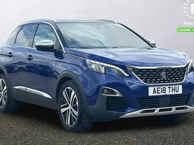 Used Peugeot 3008 GTi 177 HP (130 kW) 2018 Blue SUV