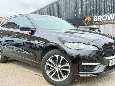 Used Jaguar F-Pace R-Sport 179 HP (131 kW) 2019 Black SUV