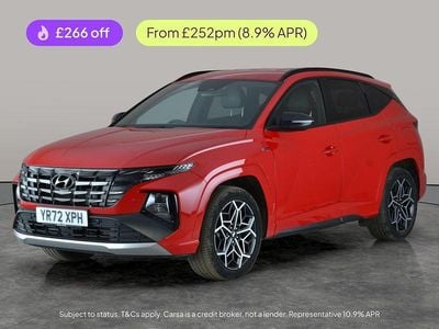 Red Used 2022 Hyundai Tucson N Line SUV | £20,783 (Good price)