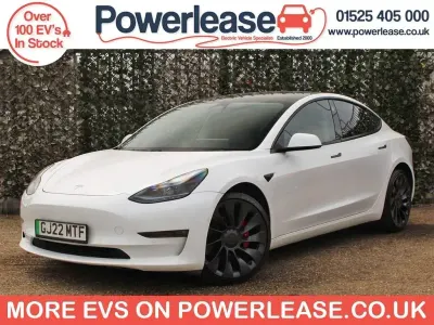 Used Tesla Model 3 Performance 82 kW (112 HP) 2022 White Sedan