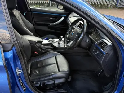 Begagnad BMW 420 M Sport 2015 Blå Sportkupé