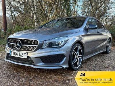 Grey Used 2014 Mercedes CLA200 AMG Coupe | £7,999 (Good price)