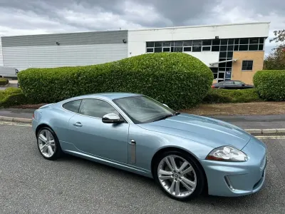 Used Jaguar XK Portfolio 385 HP (283 kW) 2011 Blue Coupe