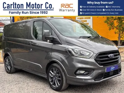 Used Ford Transit Custom Sport 185 HP (136 kW) 2021 Grey Van