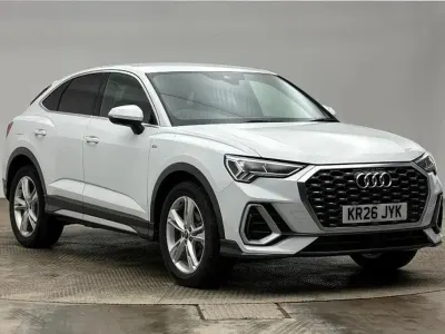 New Audi Q3 S-Line 150 HP (110 kW) 2026 White SUV