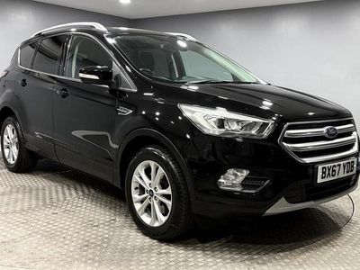 Used Ford Kuga Titanium 150 HP (110 kW) 2017 Black SUV