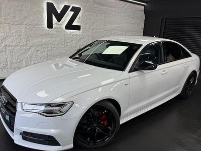 Used Audi A6 Black Edition 190 HP (139 kW) 2018 White Sedan