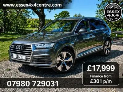 Begagnad Audi Q7 S-Line 2016 Grå SUV