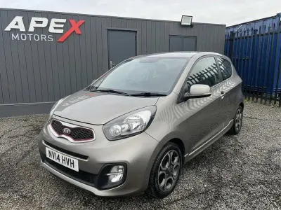 Used Kia Picanto 84 HP (61 kW) 2014 Silver Hatchback