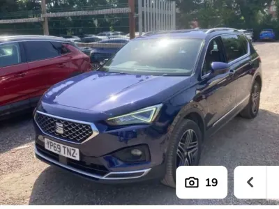 Used Seat Tarraco 4Drive 2019 Blue SUV