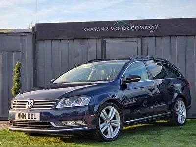 Blue Used 2014 VW Passat Executive Estate | £4,190 (Good price)