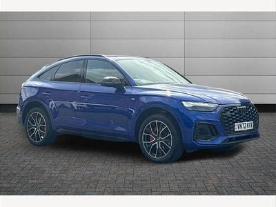 Used Audi Q5 Sportback Comfort 204 HP (150 kW) 2022 Blue SUV