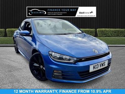 Used VW Scirocco R-line 184 HP (135 kW) 2015 Blue Coupe