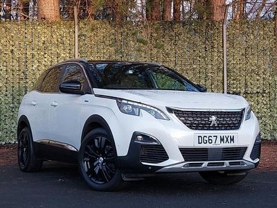 White Used 2017 Peugeot 3008 GT-line SUV | £10,998 (Fair price)